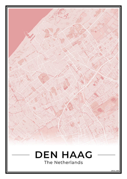 Plattegrond Den Haag Blush