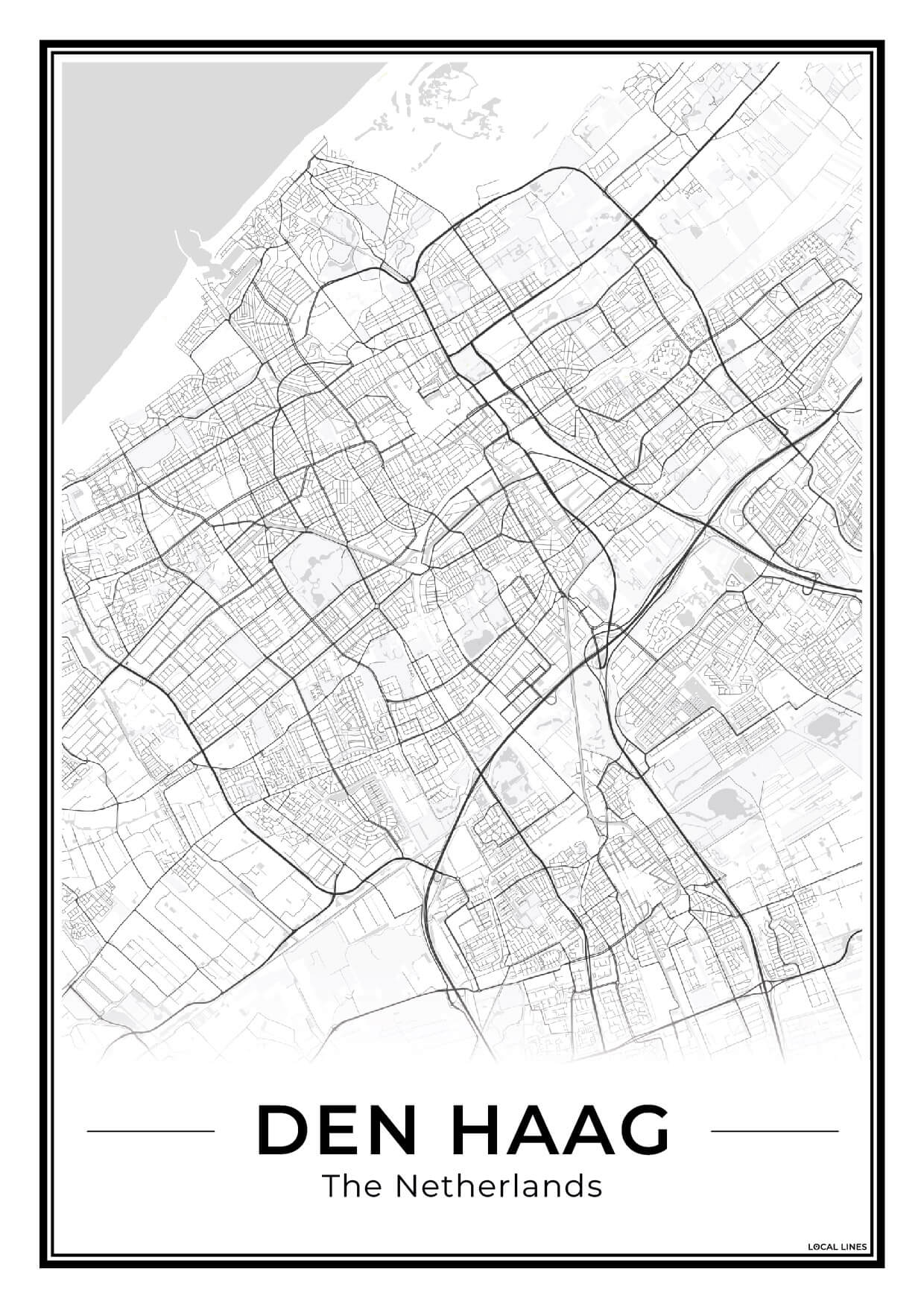 Plattegrond Den Haag Light