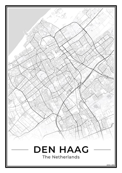 Plattegrond Den Haag Light