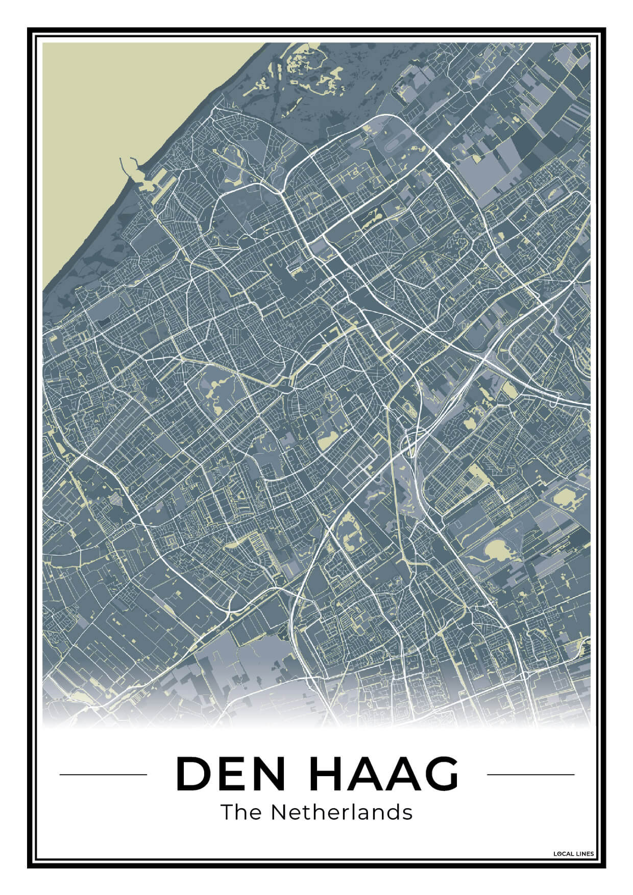 Plattegrond Den Haag Midnight