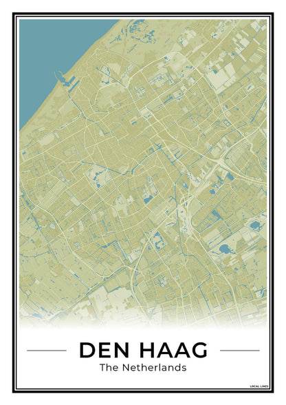 Plattegrond Den Haag Moss