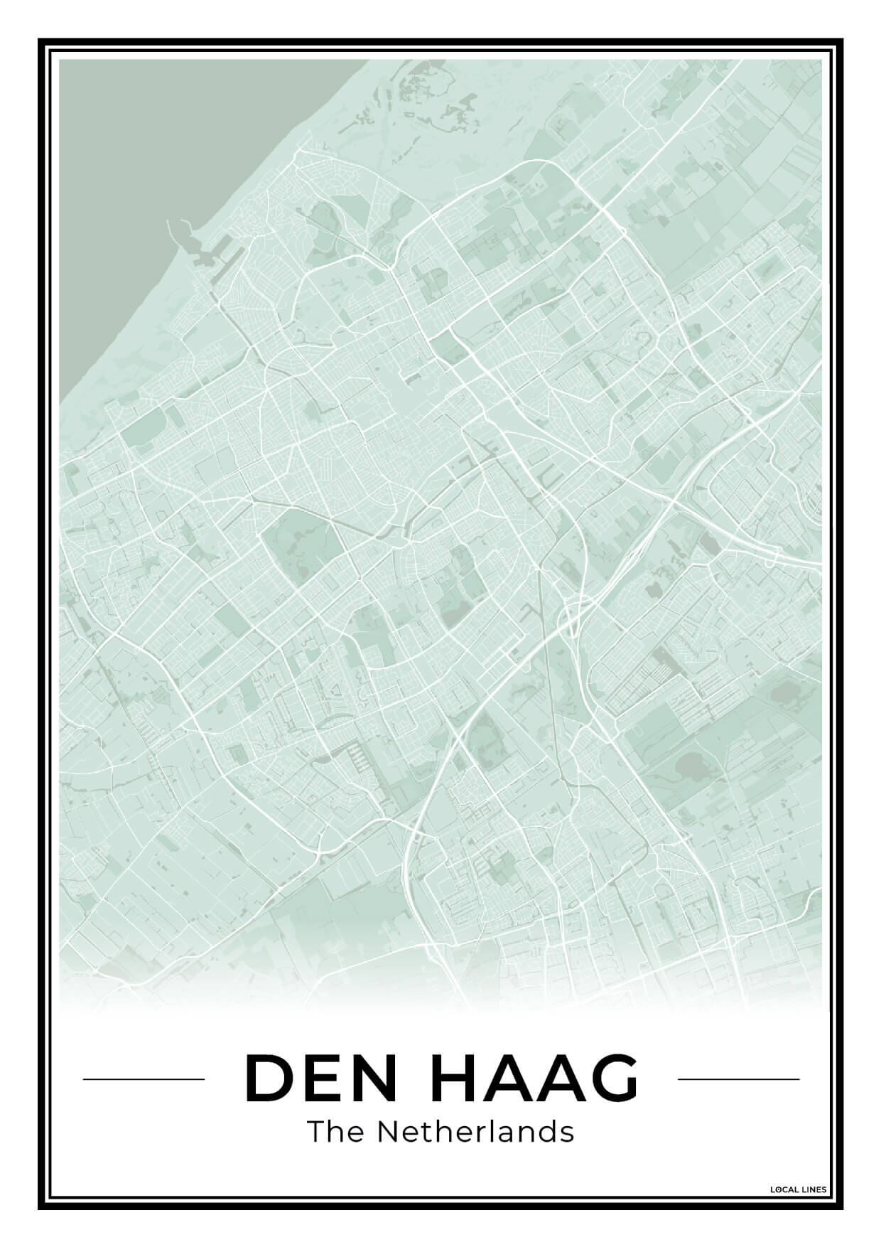 Plattegrond Den Haag Sage