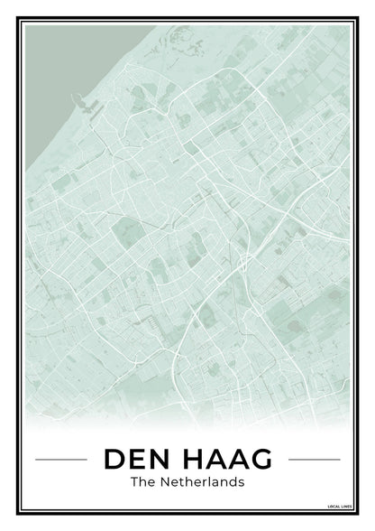 Plattegrond Den Haag Sage