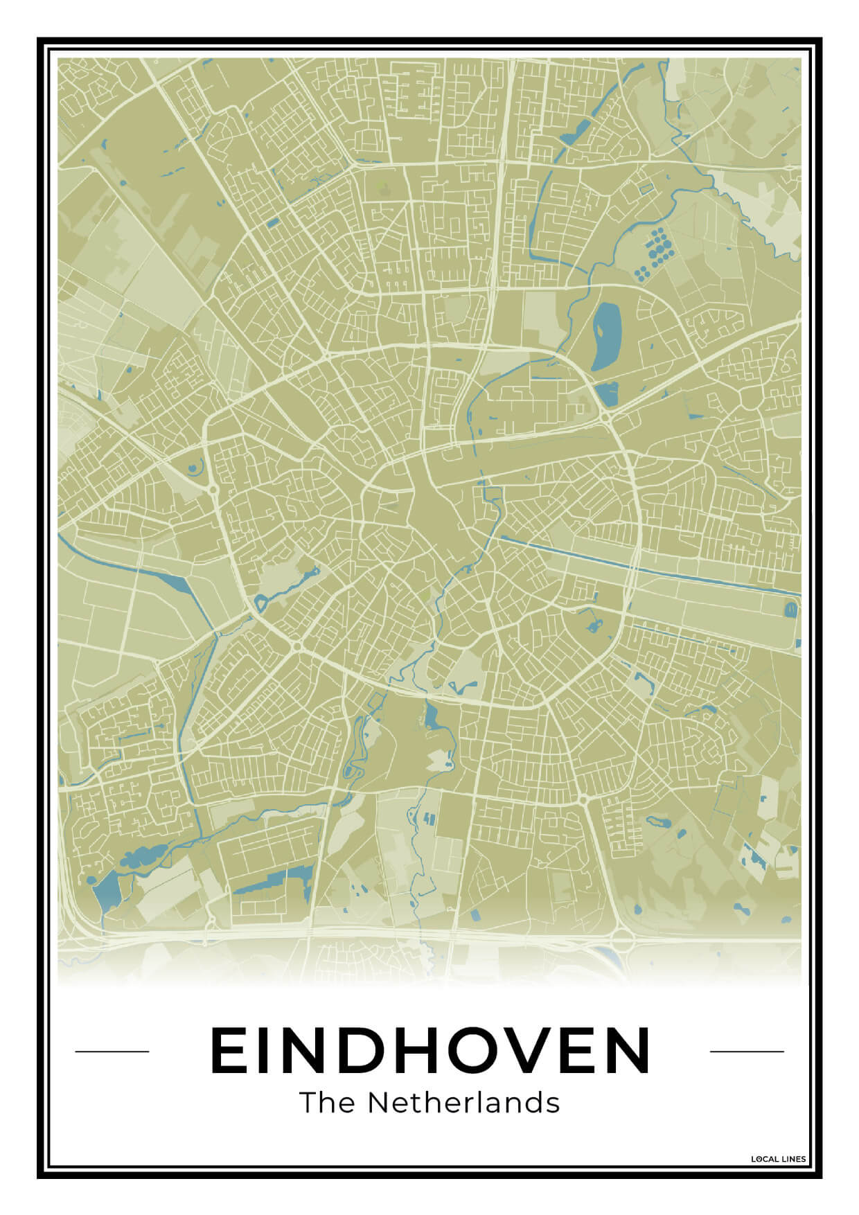 Plattegrond Eindhoven Moss