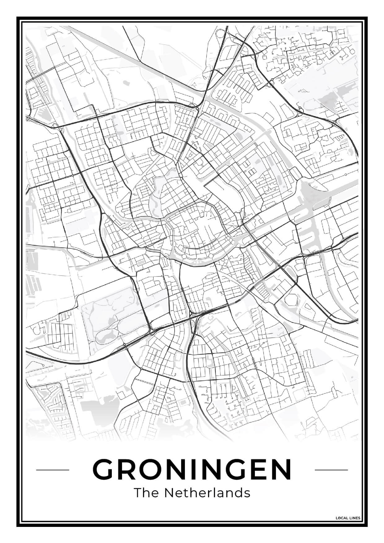 Plattegrond Groningen Light