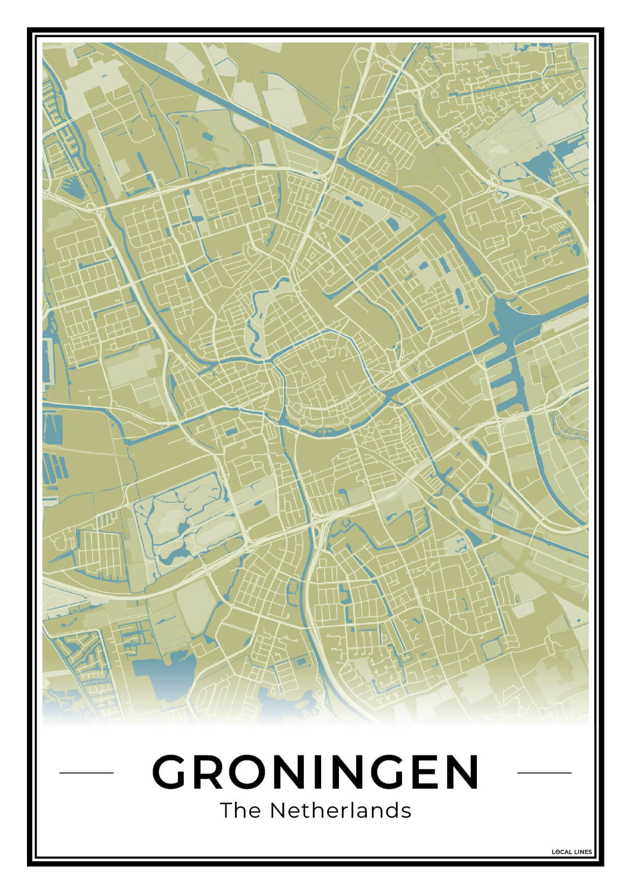 Plattegrond Groningen Moss