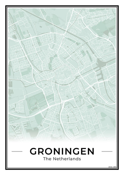 Plattegrond Groningen Sage