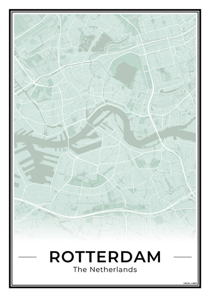Stadskaart Rotterdam Sage