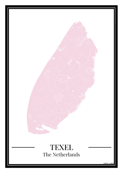 Texel - Poster Blush Pink