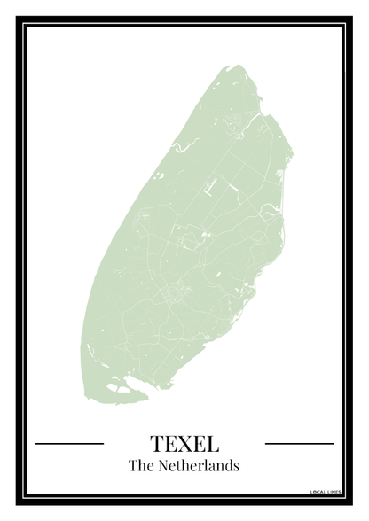 Texel - Poster Sage Green