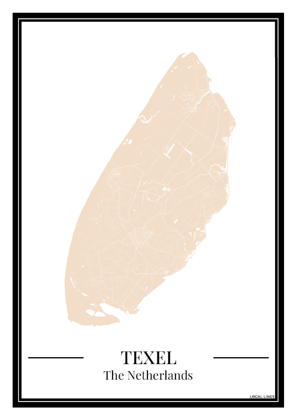 Texel - Poster Warm Sand
