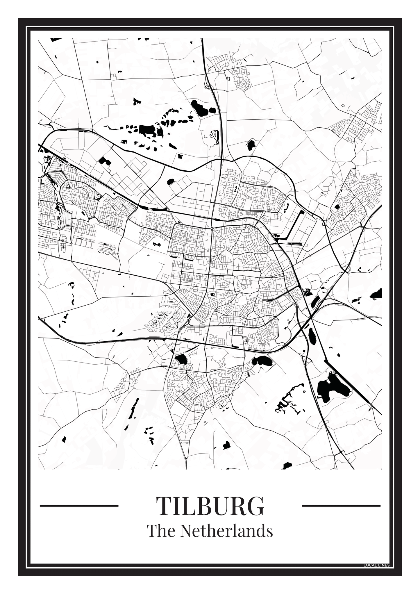 Tilburg - Poster Classic