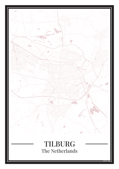 Tilburg - Poster Blush Pink