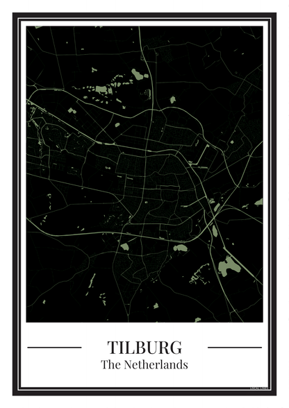 Tilburg - Poster Cool Mint
