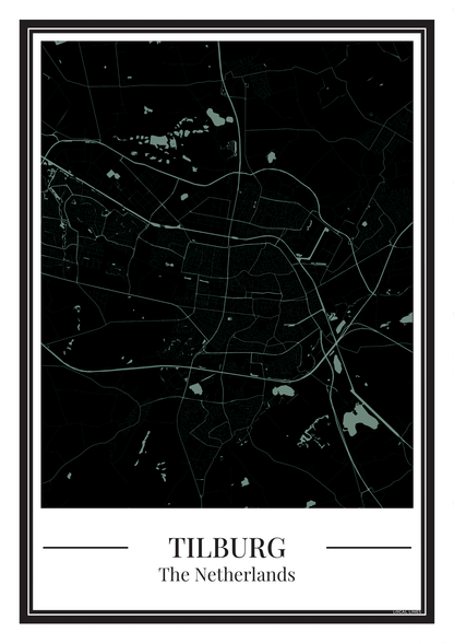 Tilburg - Poster Soft Teal