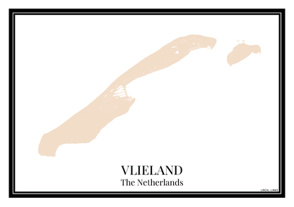 Vlieland - Poster Warm Sand