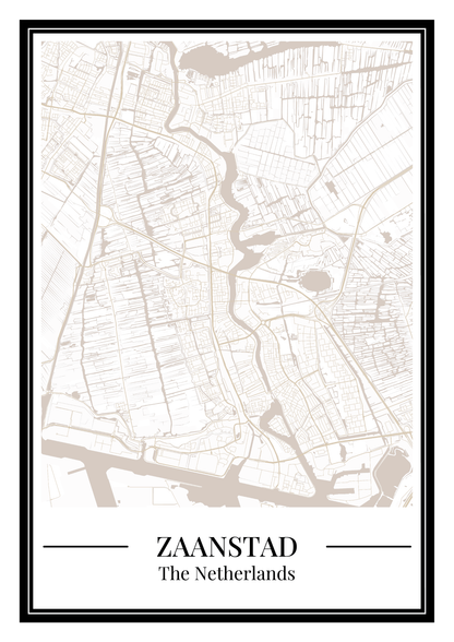 Zaanstad - Poster Warm Sand