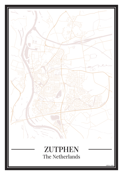 Zutphen - Poster Warm Sand