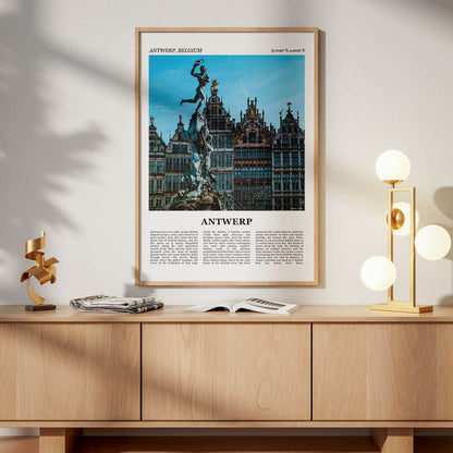 Antwerpen Fotoposter – Kleur