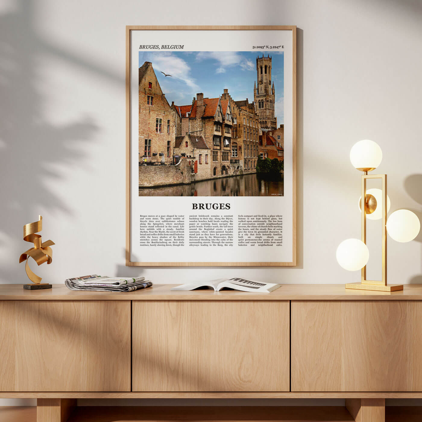 Brugge Fotoposter – Kleur