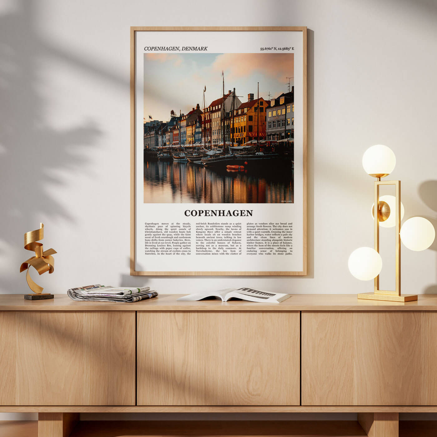 Kopenhagen Fotoposter – Kleur