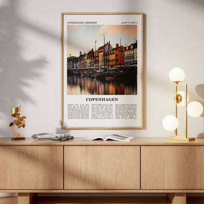Kopenhagen Fotoposter – Kleur