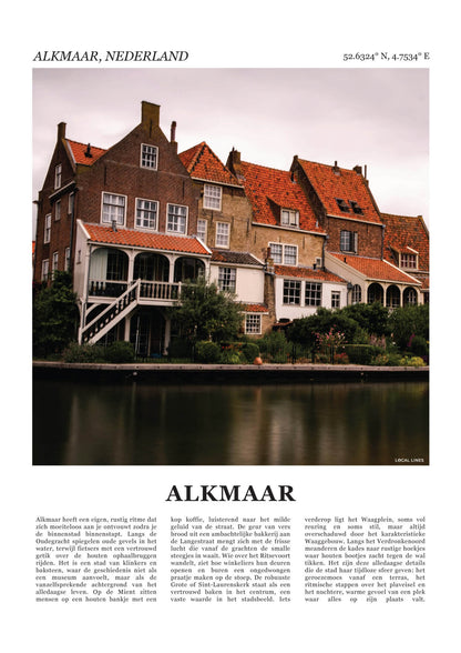 Alkmaar Fotoposter – Kleur
