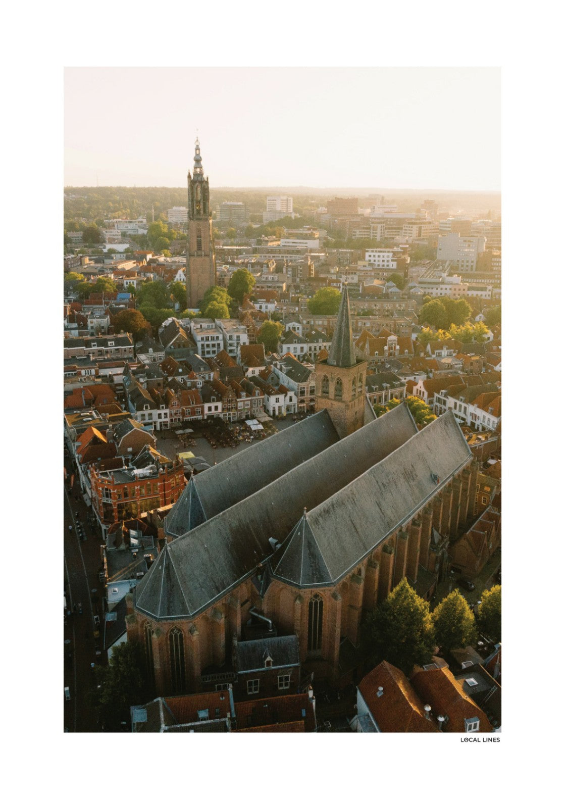 Amersfoort Klassiek fotoposter zonder lijst - Kleur
