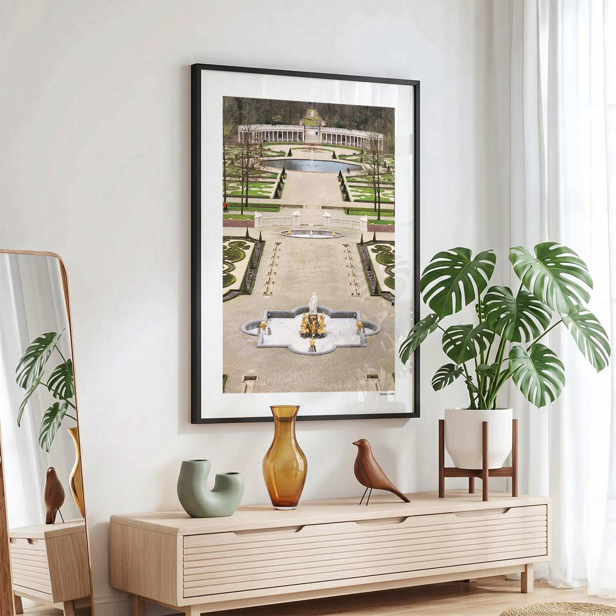 Apeldoorn Klassiek fotoposter in zwarte lijst - Kleur