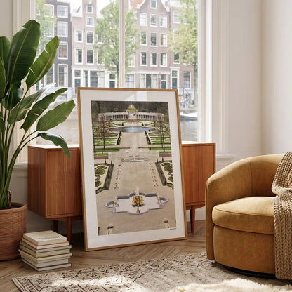 Apeldoorn Klassiek fotoposter in woonkamer interieur - Kleur
