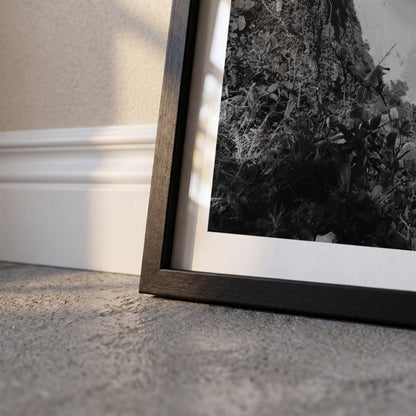 Detail van Bali Klassiek fotoposter en lijst - Zwart-Wit