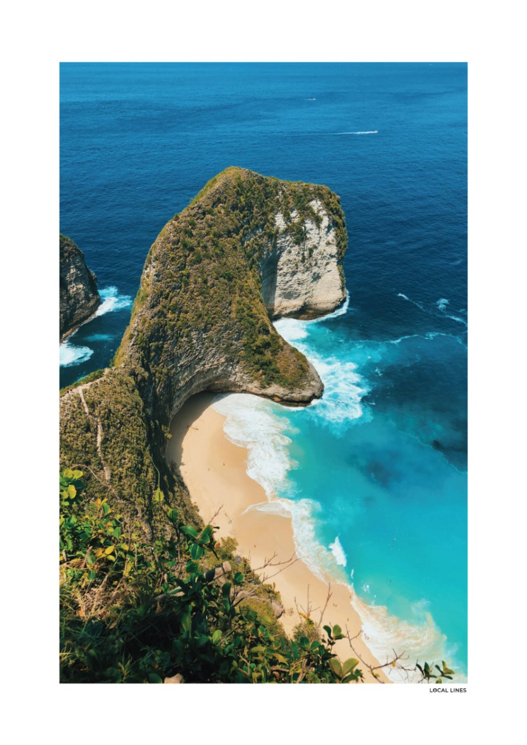 Bali Klassiek fotoposter zonder lijst - Kleur