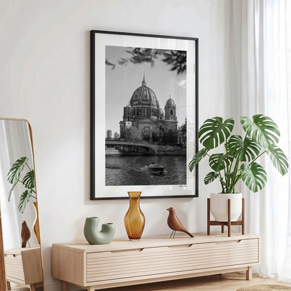 Berlijn Klassiek fotoposter in zwarte lijst - Zwart-Wit
