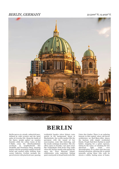 Berlijn Fotoposter – Kleur
