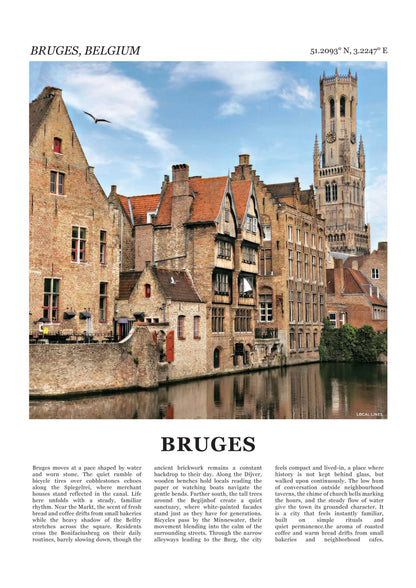 Brugge Fotoposter – Kleur