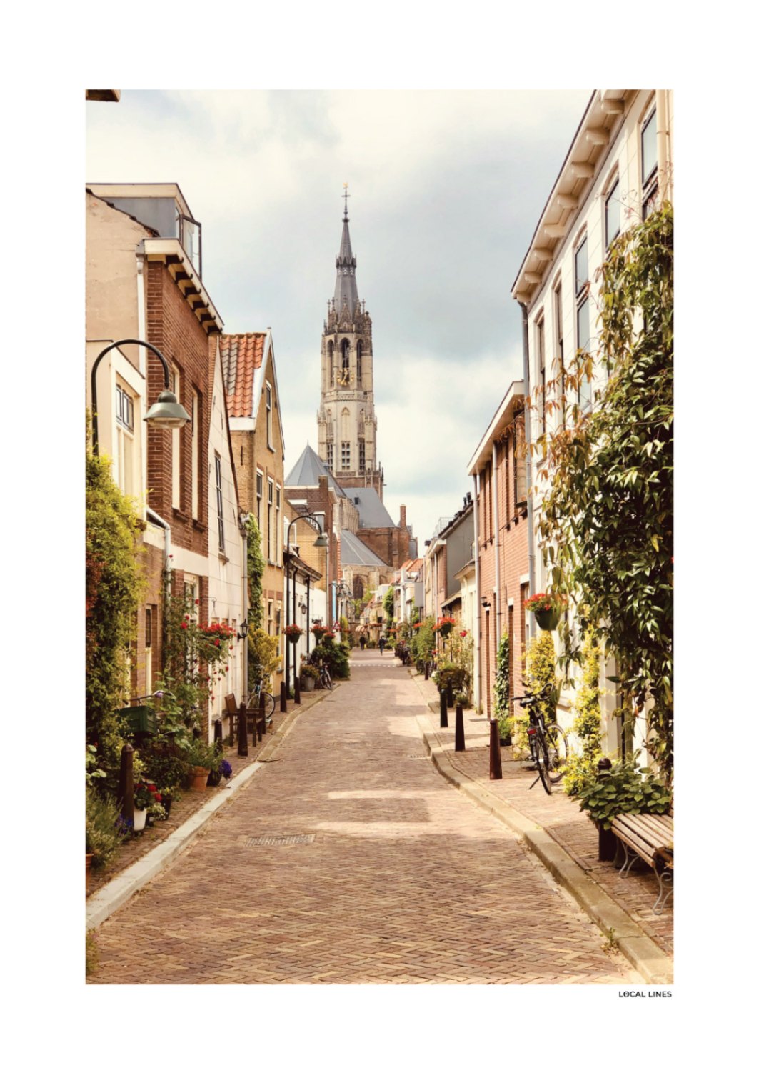 Delft Klassiek fotoposter zonder lijst - Kleur