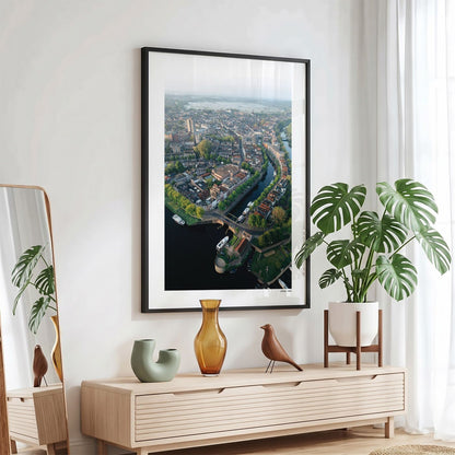 Den Bosch Klassiek fotoposter in zwarte lijst - Kleur