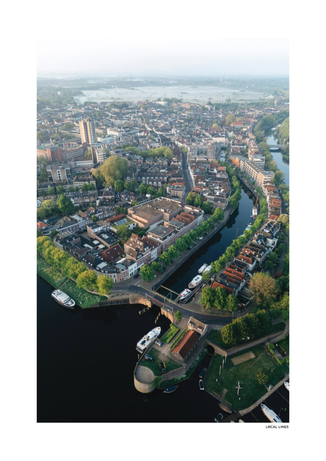 Den Bosch Klassiek fotoposter zonder lijst - Kleur