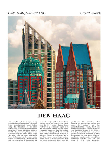 Den Haag Fotoposter – Kleur