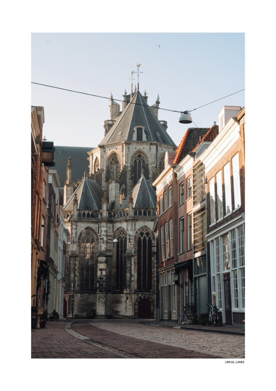 Dordrecht Klassiek fotoposter zonder lijst - Kleur