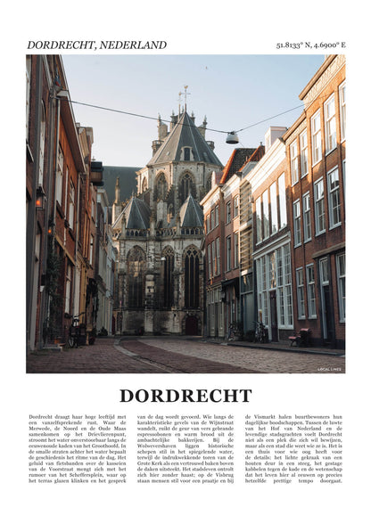 Dordrecht Fotoposter – Kleur