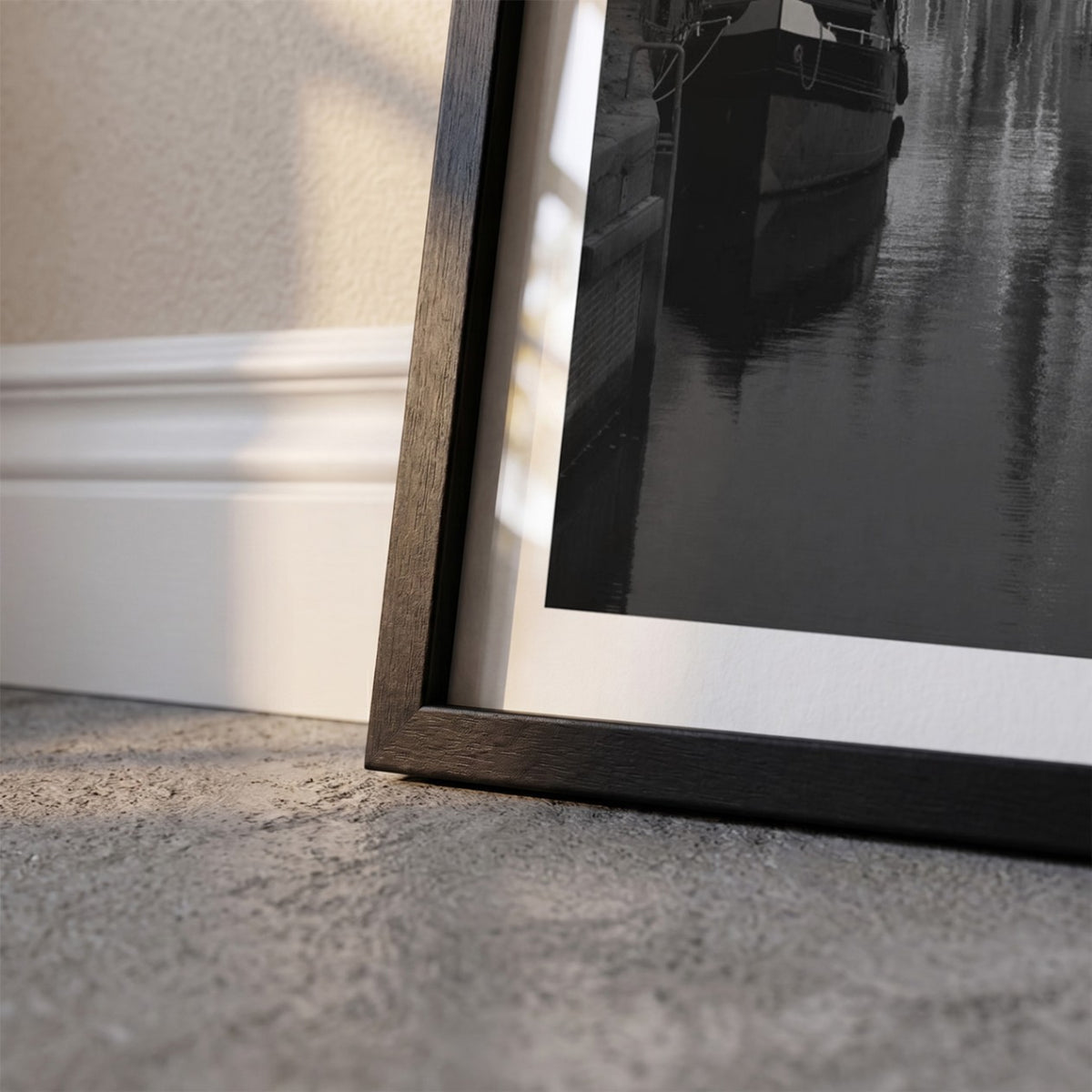 Detail van Groningen Klassiek fotoposter en lijst - Zwart-Wit