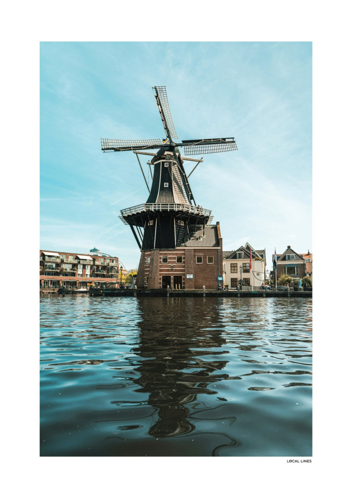 Haarlem Klassiek fotoposter zonder lijst - Kleur