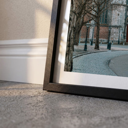 Detail van Leiden Klassiek fotoposter en lijst - Kleur