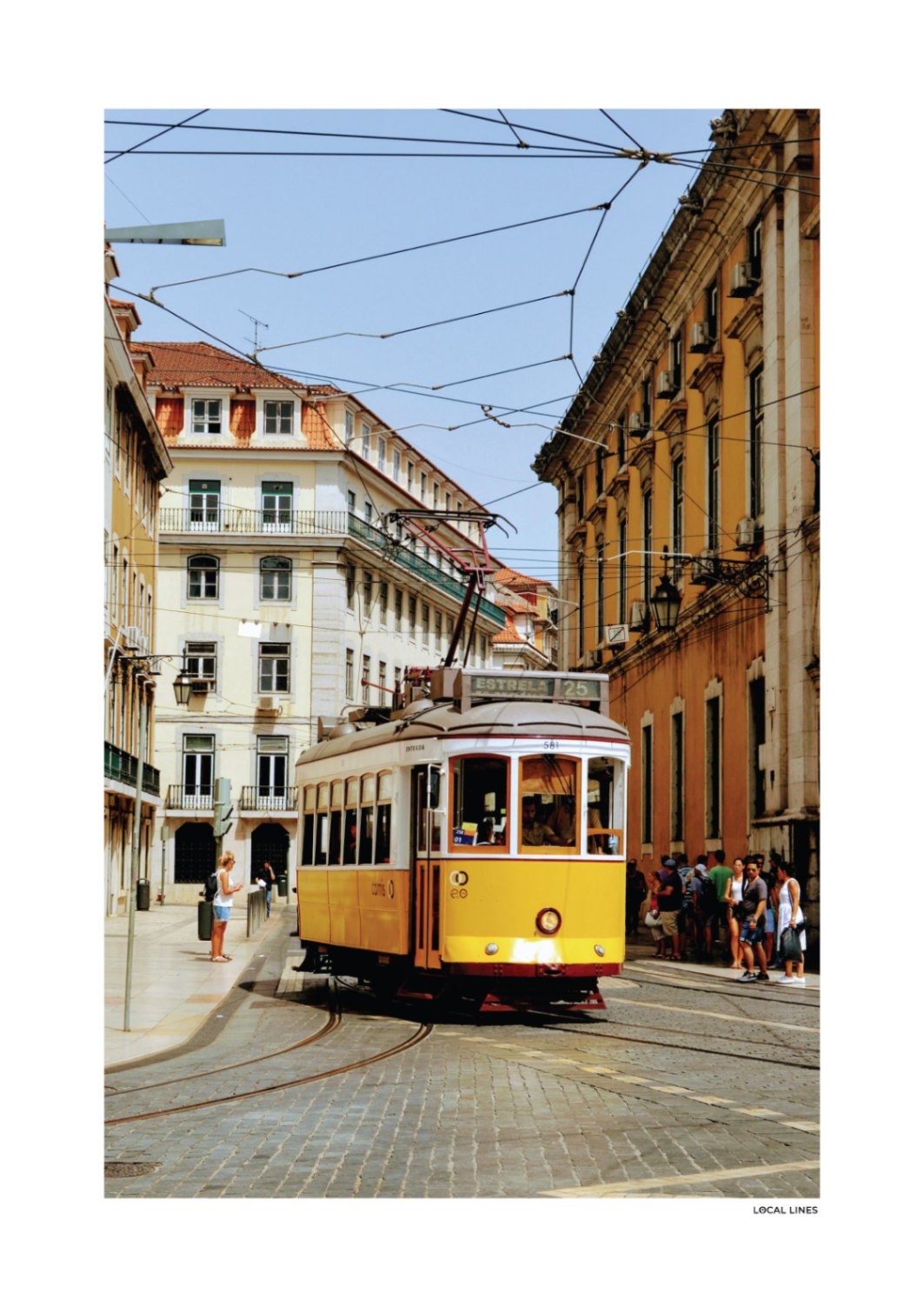 Lissabon Klassiek fotoposter zonder lijst - Kleur