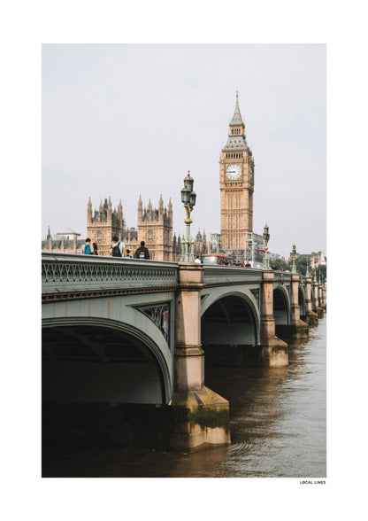 Londen Klassiek fotoposter zonder lijst - Kleur