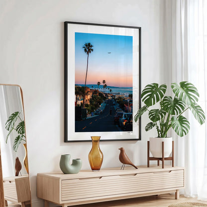 Los Angeles Klassiek fotoposter in zwarte lijst - Kleur