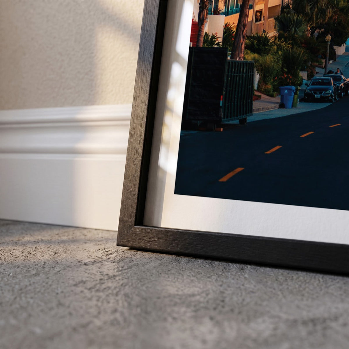 Detail van Los Angeles Klassiek fotoposter en lijst - Kleur