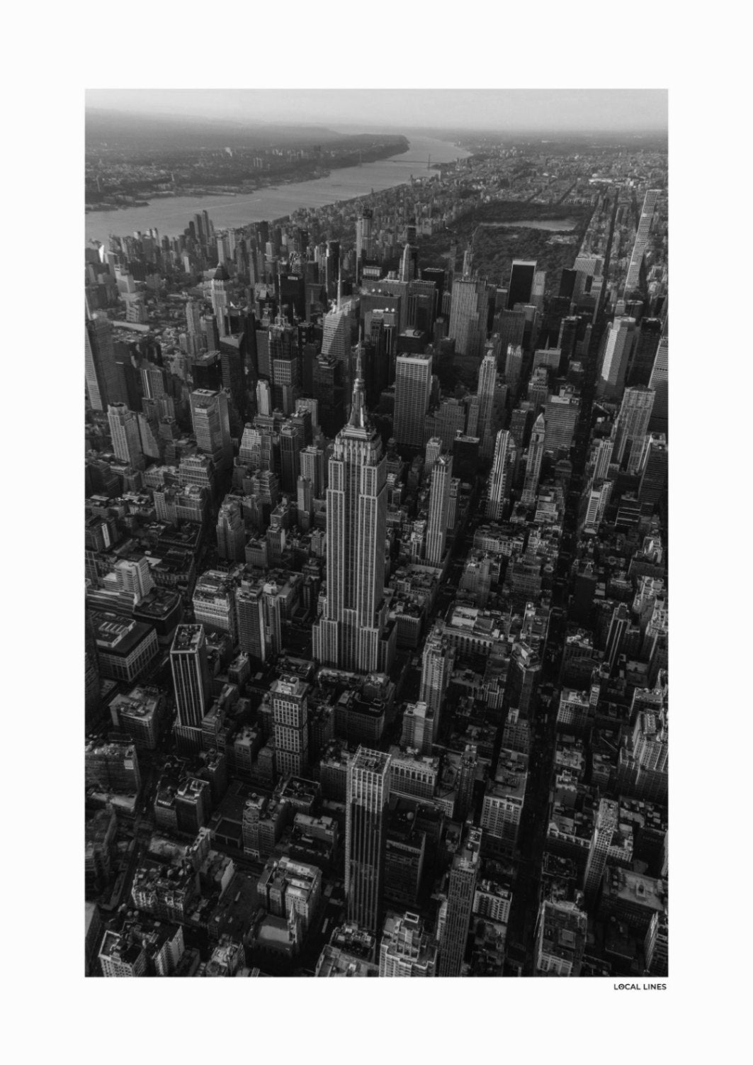 New York 2 Klassiek fotoposter zonder lijst - Zwart-Wit
