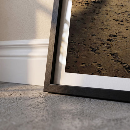 Detail van Scheveningen Klassiek fotoposter en lijst - Kleur